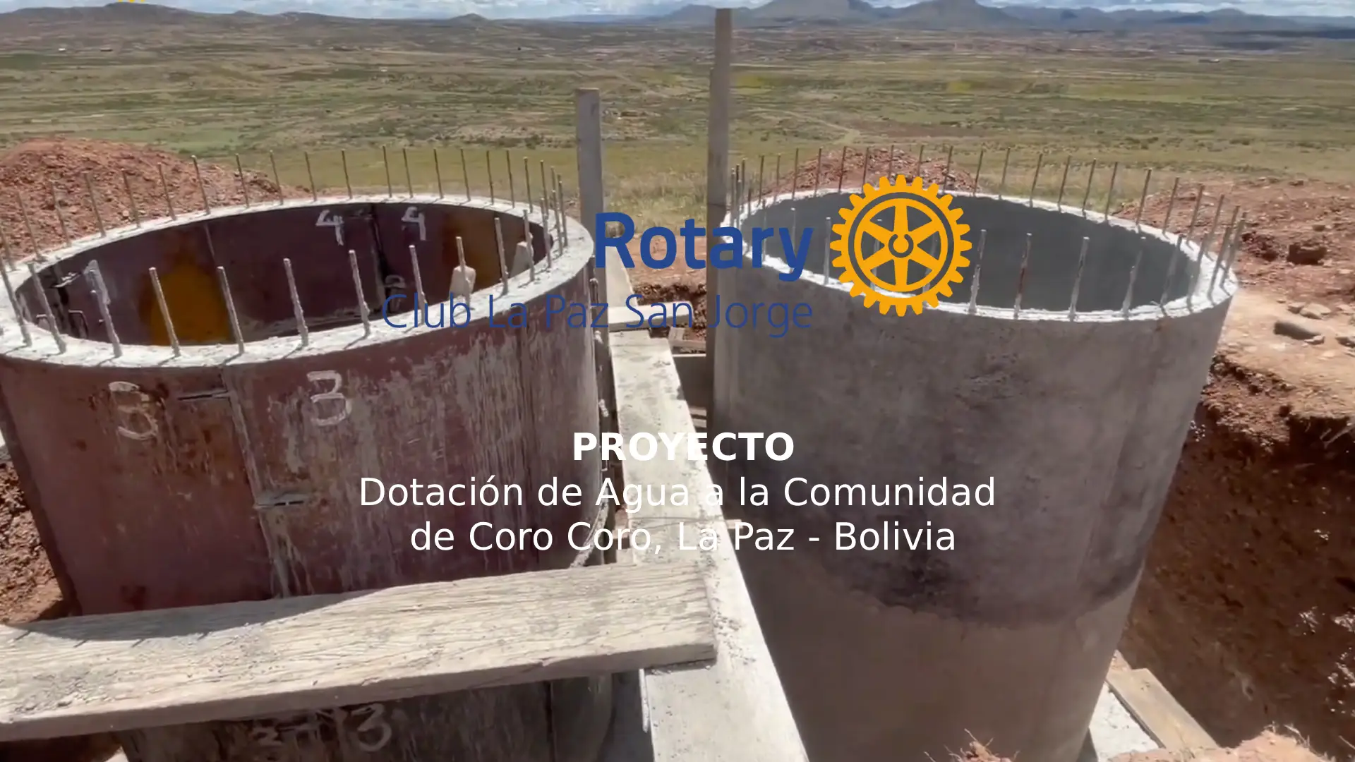 Dotación de Agua a la Comunidad de Coro Coro